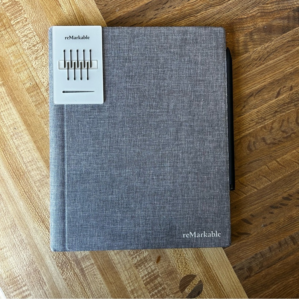 reMarkable Gray Digital Notebook Cover